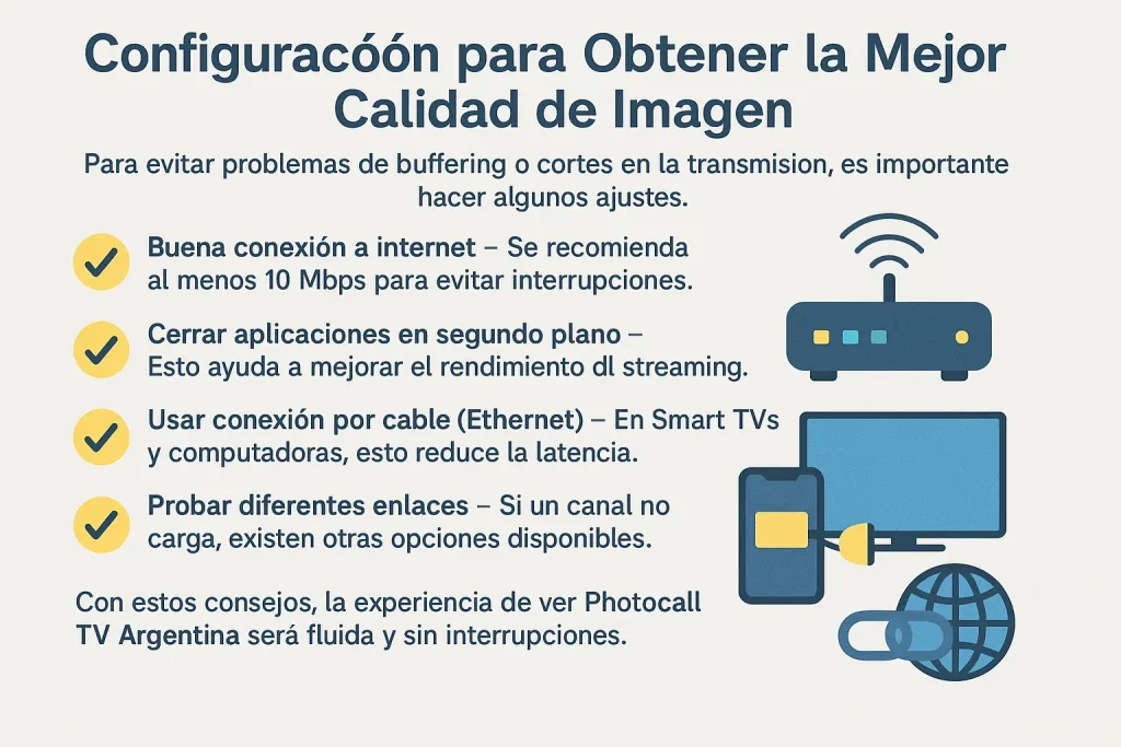 Configuración para Obtener la Mejor Calidad de Imagen