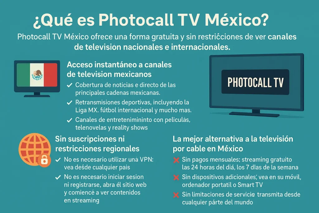 ¿Qué es Photocall TV México